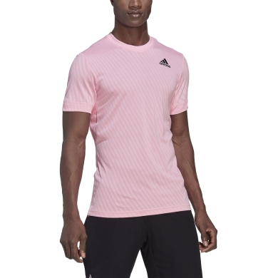 adidas Tennis T-shirt Freelift (Recycled Polyester) HEAT.RDY pink Men